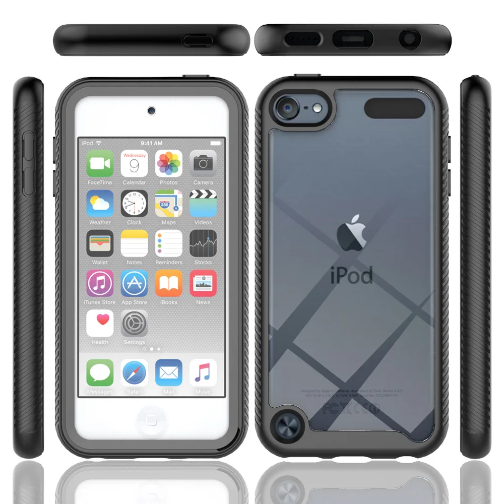 TPU/PC Sky Case für iPod Touch 5 Touch 6 Touch 7 Clear Funda Capa Robuste Hybrid stoßfeste Schale Heavy Duty Phone Back Cover – Detail 1