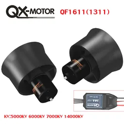 QX-motor 30mm Wentylator kanałowy EDF z 6 ostrzami 2S 3S 4S Silnik bezszczotkowy 20A ESC Do samolotów RC Części modelu samochodu