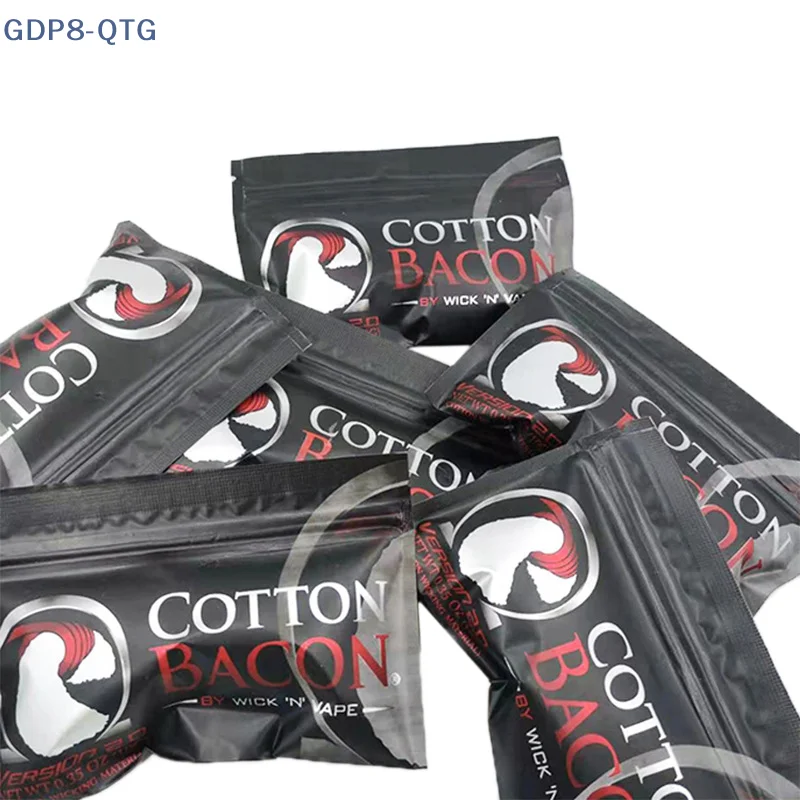 GORĄCY! 10 sztuk/opakowanie Filtrów do Zeus X RTA Kylin BSKR Dead Rabbit Profile Mesh RDA RTA 100% 2.0 Organiczna Bawełna Bacon Protable Prime Cotton