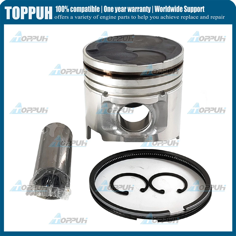 4M40 4 Sets Piston & Ring for Mitsubishi Engine