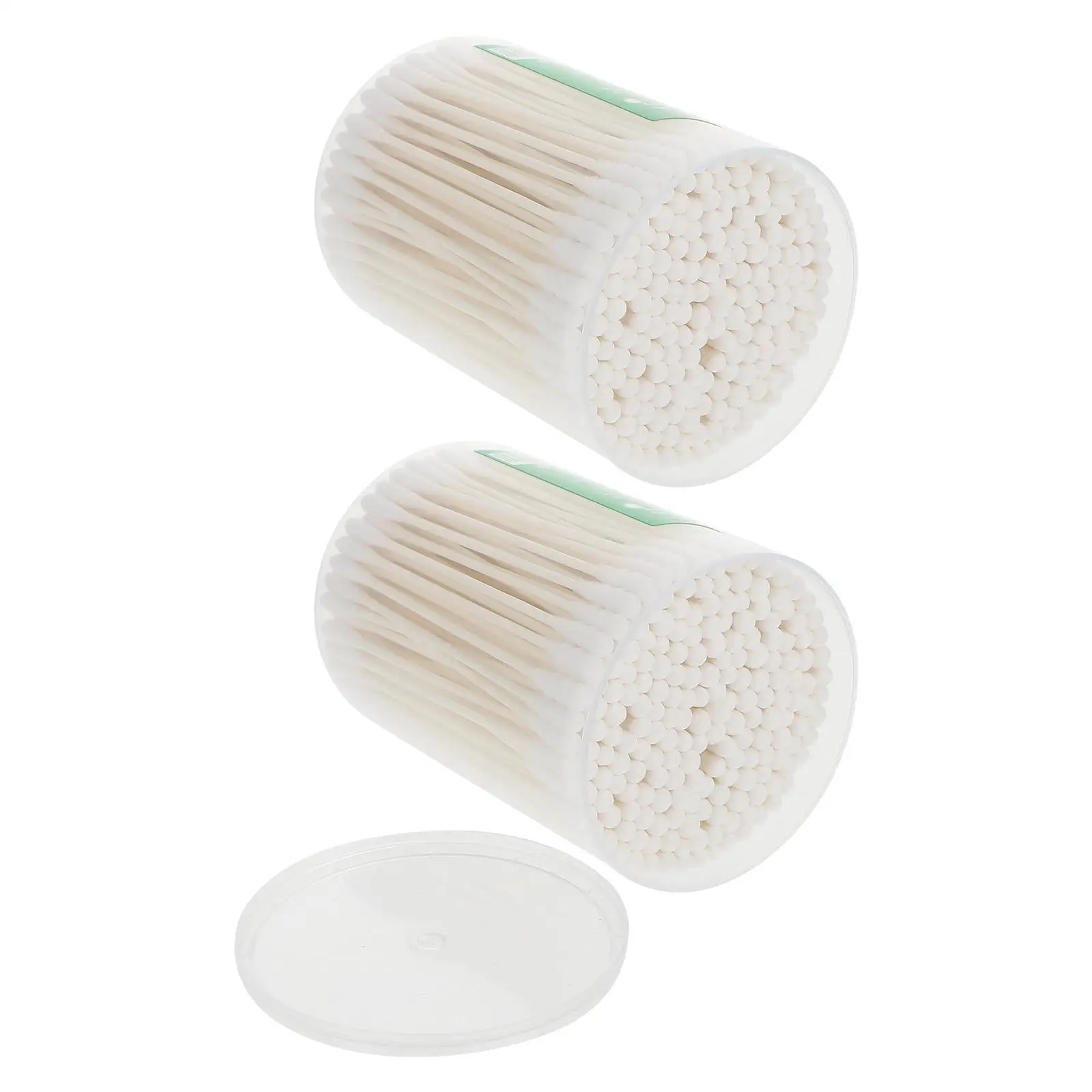 400pcs Baby Swabs Newborn Ear Nose Cleaning Double Tipped Disposable Safe Double Tipped Cotton Swab Practical Home Use