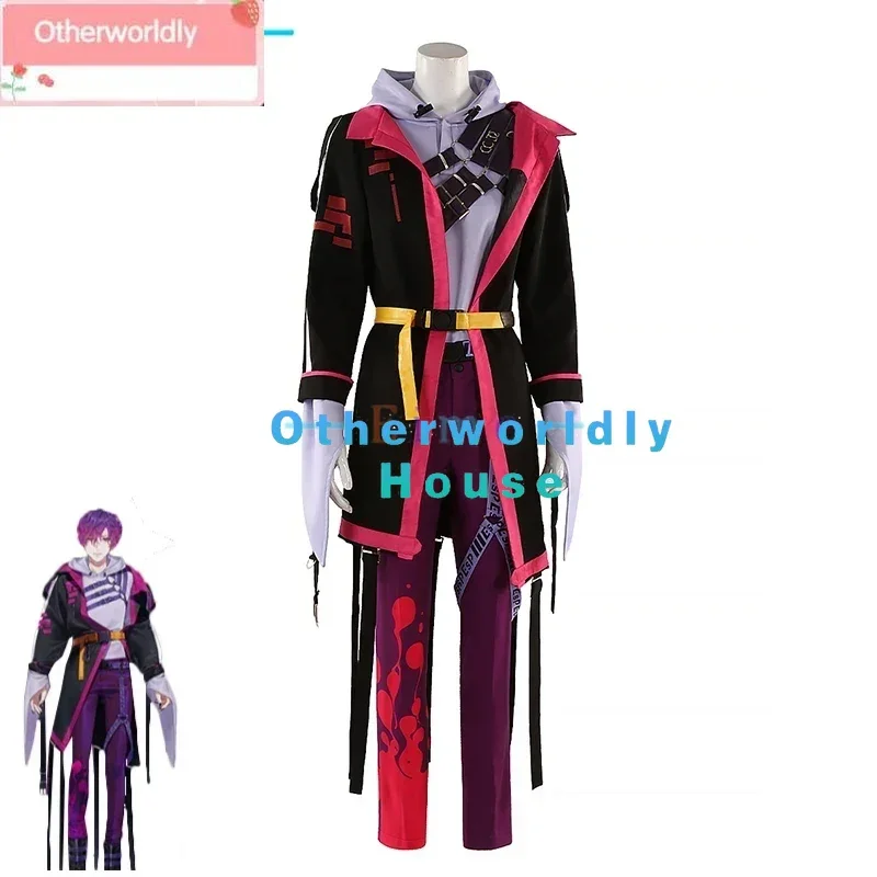 Vtuber Nocytx Uki Violeta Cosplay Costume Fancy Yutuber Suit Party Outfits Halloween Carnival Uniforms Custom Made