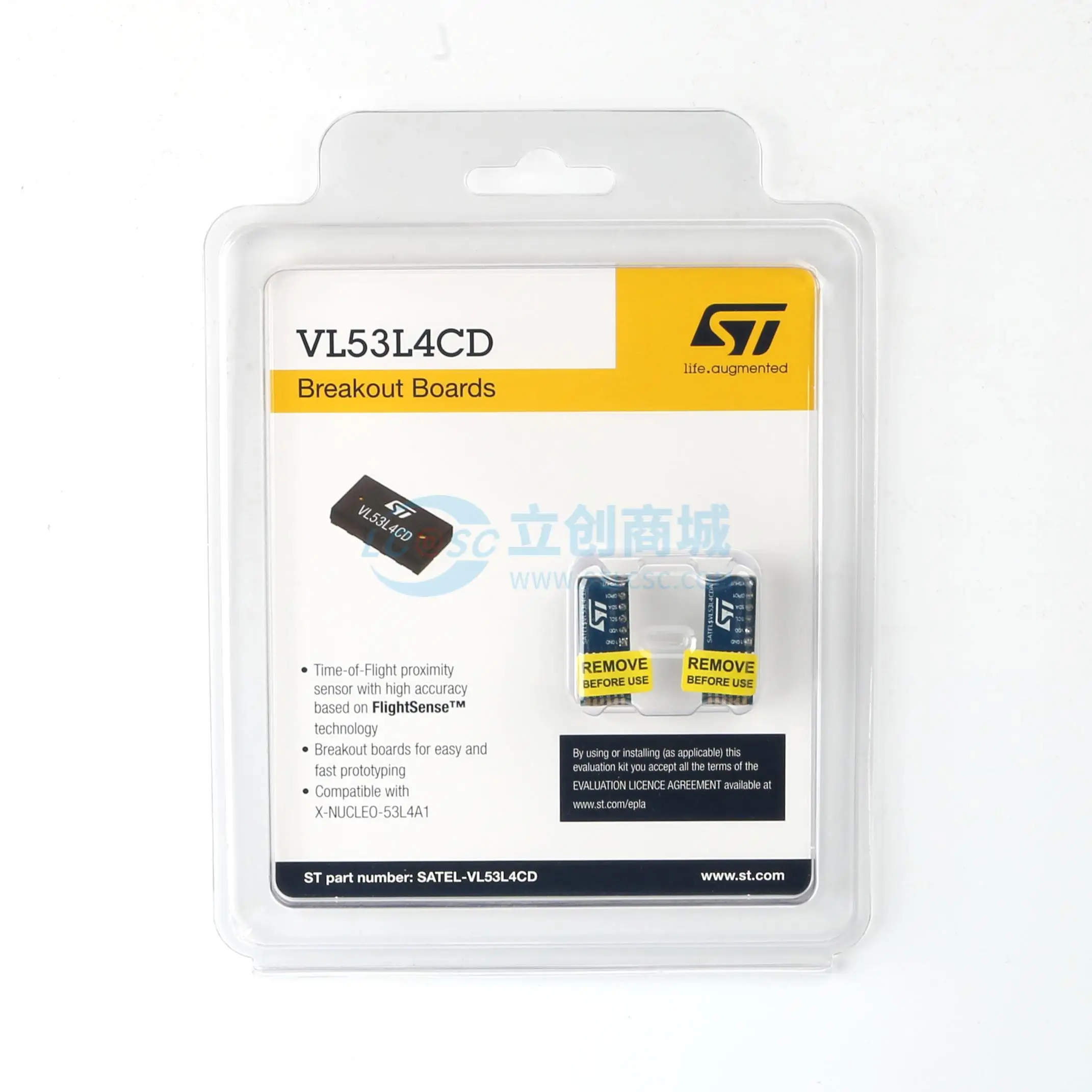 1pcs SATEL-VL53L4CD Sensor Module