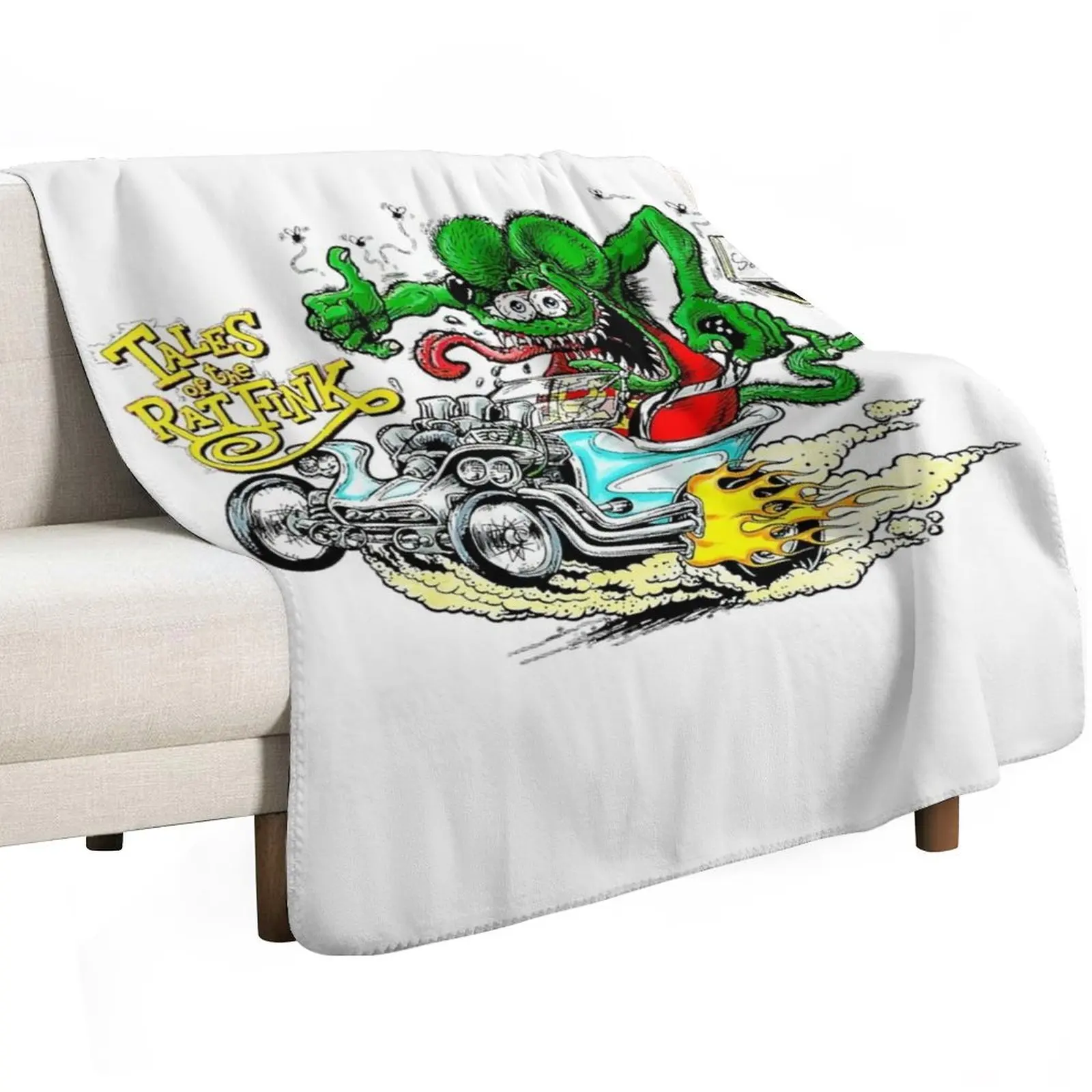 

Ratfink Throw Blanket Luxury Moving Cute Blankets