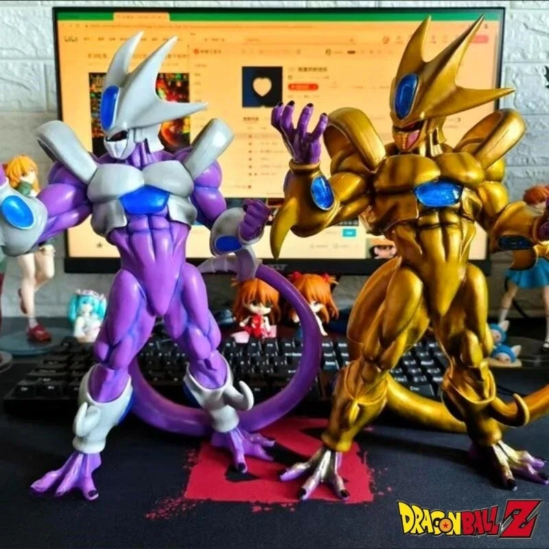 

Anime Dragon Ball Figure 33cm Cooler Final Form Golden Cooler Coora Action Figure Pvc Collection Model Toys For Children To