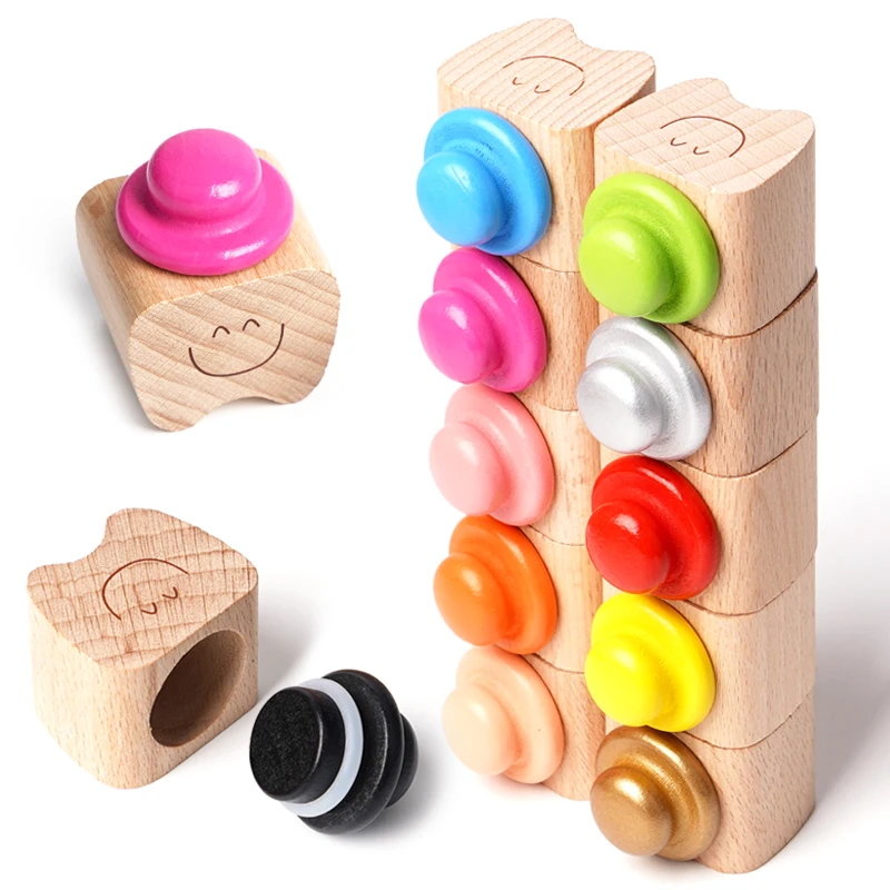 Baby Wood Tooth Box Organizer Milk Teeth Storage Collect Teeth Umbilica Save Gifts Baby Souvenir Gifts view 2