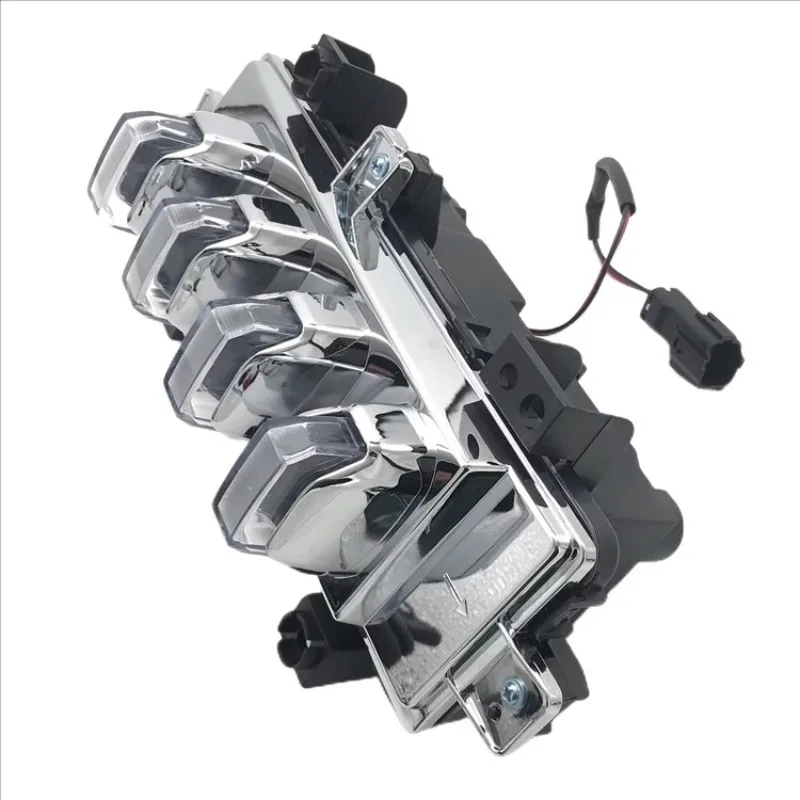 Модификация светодиодных дневных ходовых огней для Chery Jetour X70PLUS, фонари переднего бампера, противотуманные фары F18-4499020 F18-4499010