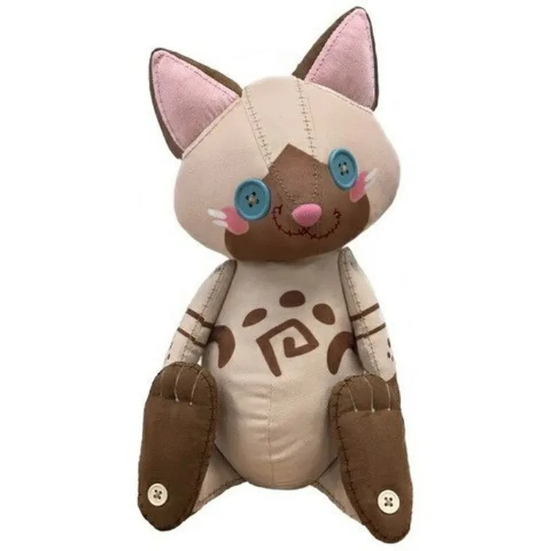 

Популярная плюшевая кукла Monster Hunter Felyne Monster Hunter Cat с изысканными деталями, универсальная очаровательная праздничная подарок на день рождения