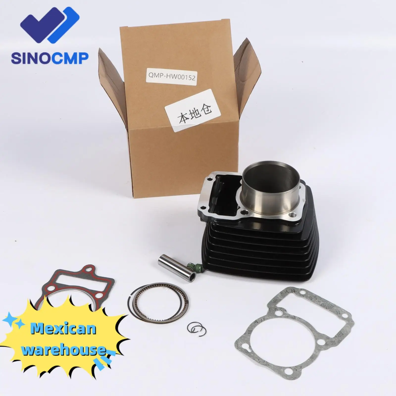 Kit de cilindro SINOCMP de 67 mm para Veloci Xeverus 250 CC