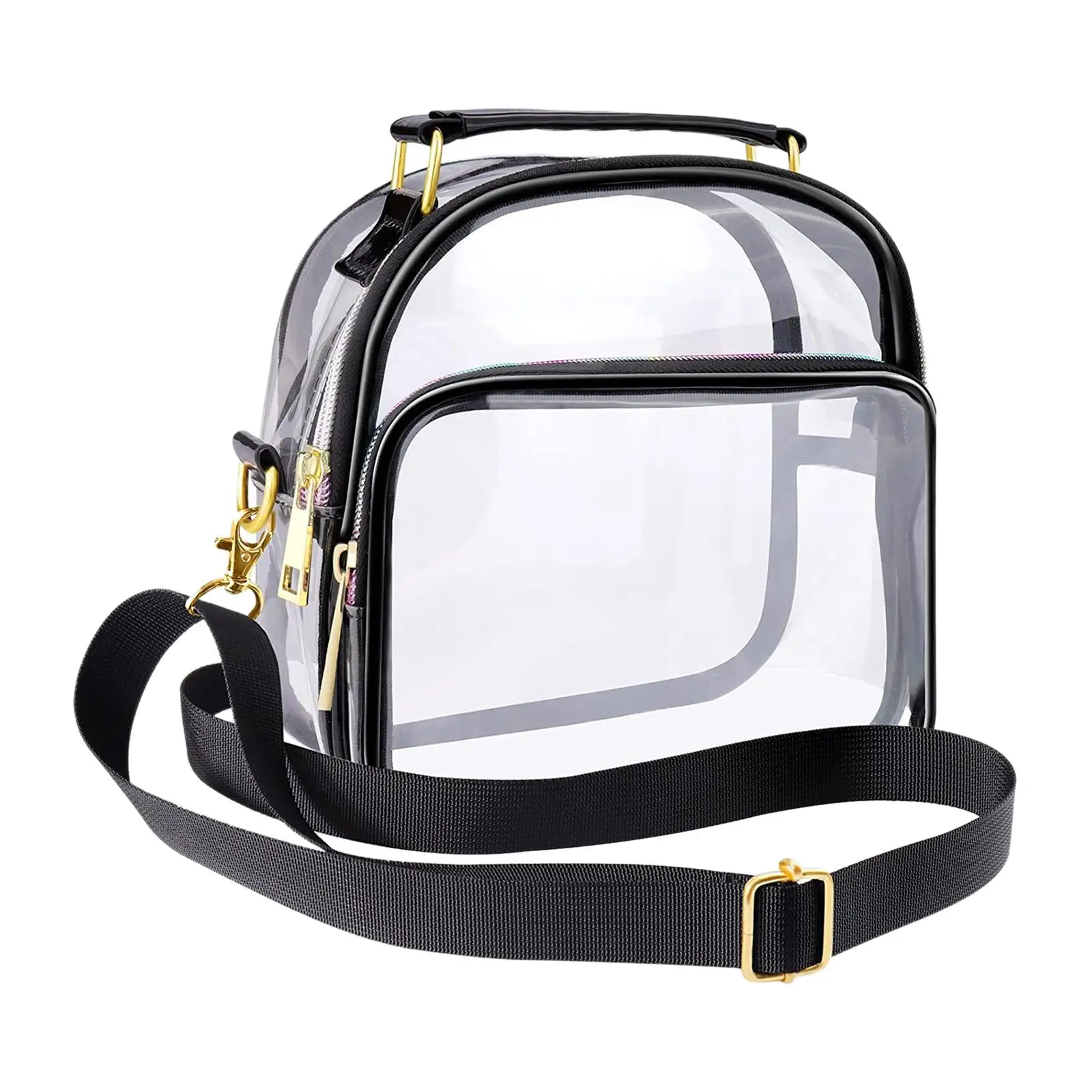 Clear Makeup Bag Gym Bag Diaper Bag Shoulder Bag for Woman Gift Toiletry Towel Makeup