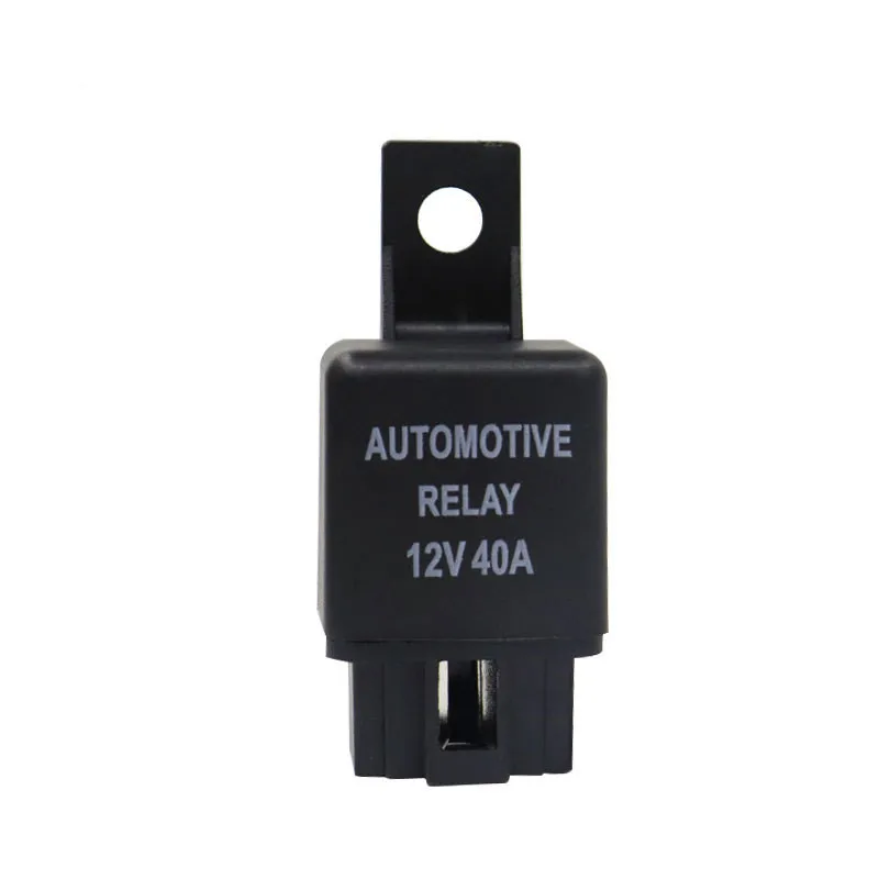 Waterproof Automotive Relay 12/24V40A 4P Car Realy  Heavy Duty Switch Car Air Conditioner Fan Lamp Auto Relay with Relay Socket