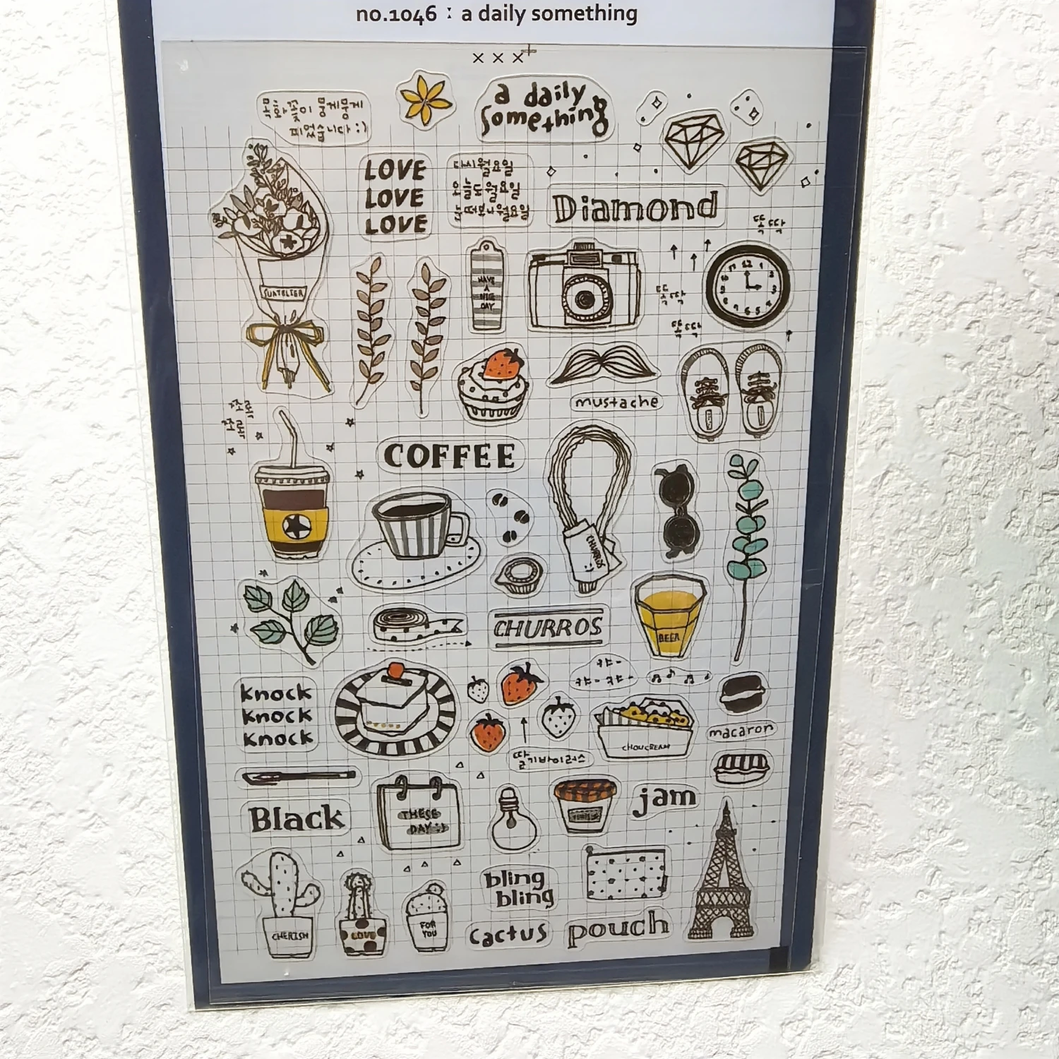Korean Import Suatelier Daily Something Stickers Scrapbooking Diy Journal Stationery Sticker Deco School Supplies Gift 1046