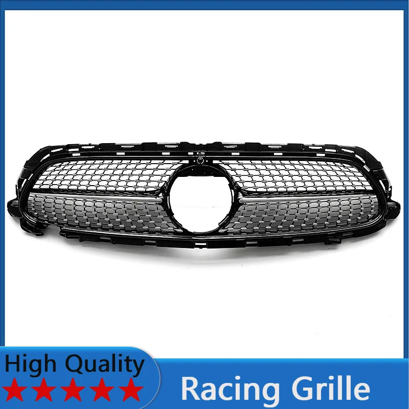 

For Mercedes-Benz E-Class W213 2021-2023 Year Racing Grille Front Bumper Grill Body Kit Accessories