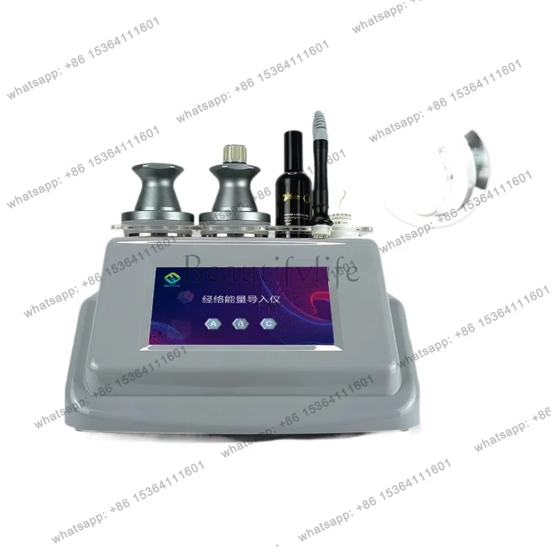 

Physiotherapy instrument Micro-electric heating massage dredging beauty salon health center nursing meridian introducer