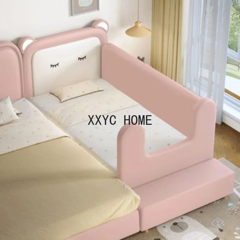 Near Sleeping Beds Children Holder Safety Wooden Luxury Children Beds Single Castle Ensembles De Meubles De Jardin Decoration