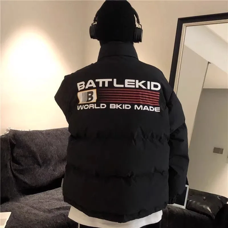 العصرية الأمريكية بلا الطيار Jaet الرجال فضفاض البيسبول Sle ملابس خارجية ألياف البوليستر طويلة Sve سحاب عازل للماء إغلاق