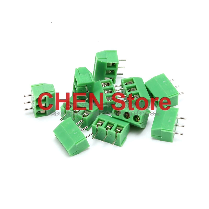 5Pcs Terminal KF396 2P 3P Toonhoogte 3.96Mm Splicable Schroef Type Pcb Terminal