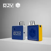 Dejavu DJV DEX Vape Box Mod Pod 2.5ml Tank 0.8/1.2ohm 900mah Battery Adjustable Rgb Color and Effect Auto Detect Voltage Vaper