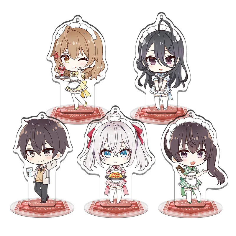 Alisa Maria Mini Standing Sign Ayano-Kimishima Alya Sometimes Hides Her Feelings In Russian Standing Sign Desktop Decoration Toy