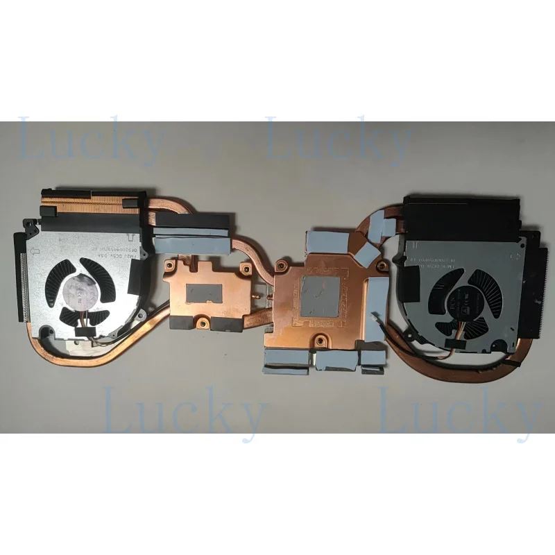 

Вентилятор для ноутбука Hasse Z9-CU7PK Z10-CU7PF (процессор/графика) с радиатором охлаждения