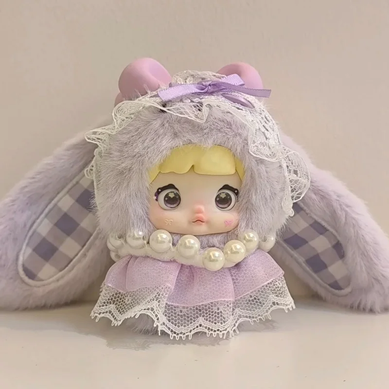 Echte Nommi Baby Sweetheart Bunny Serie Blind Box Figur Puppe Rucksack Schlüsselbund Nette Trendy Spielzeug Ornament Mädchen Urlaub Geschenk