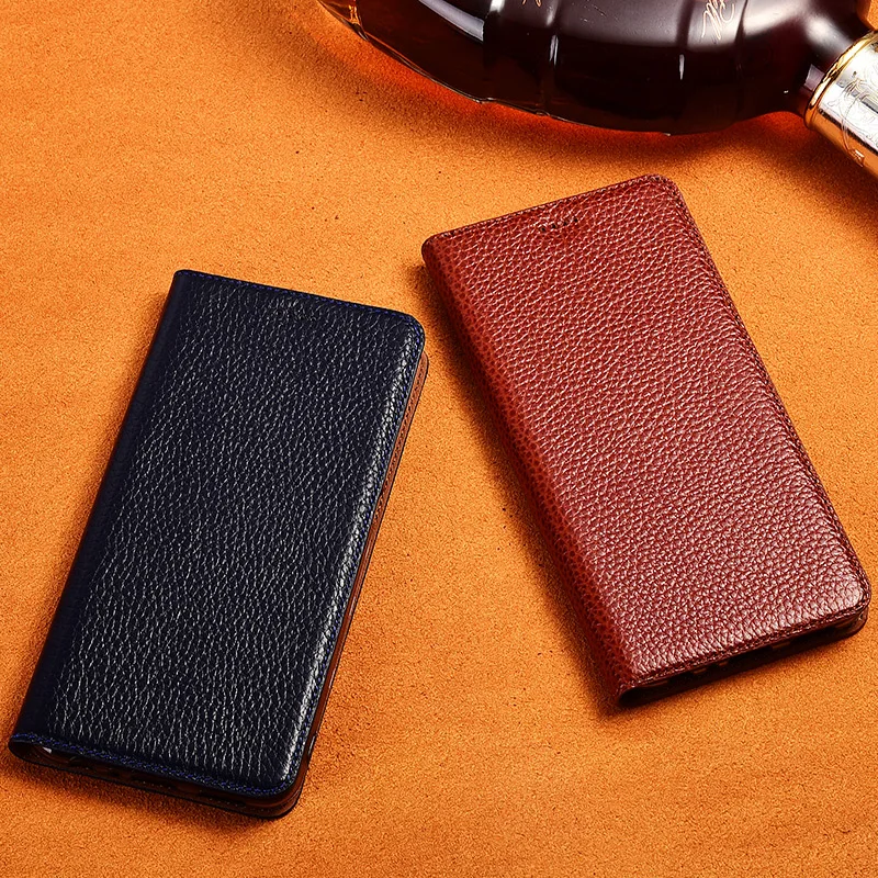 Lychee Veins Genuine Leather Case Cover For XiaoMi Mi 11 11i 11T 11X Pro Case 11 Ultra Mi11 Lite 5G NE Wallet Flip Cover