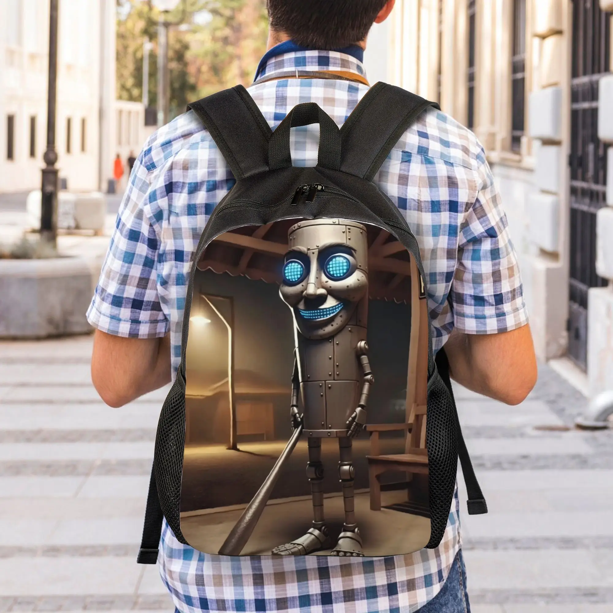 

Storage Bag Back to school season Tung Tung Tung Sahur 3 Dual-Use Backpack