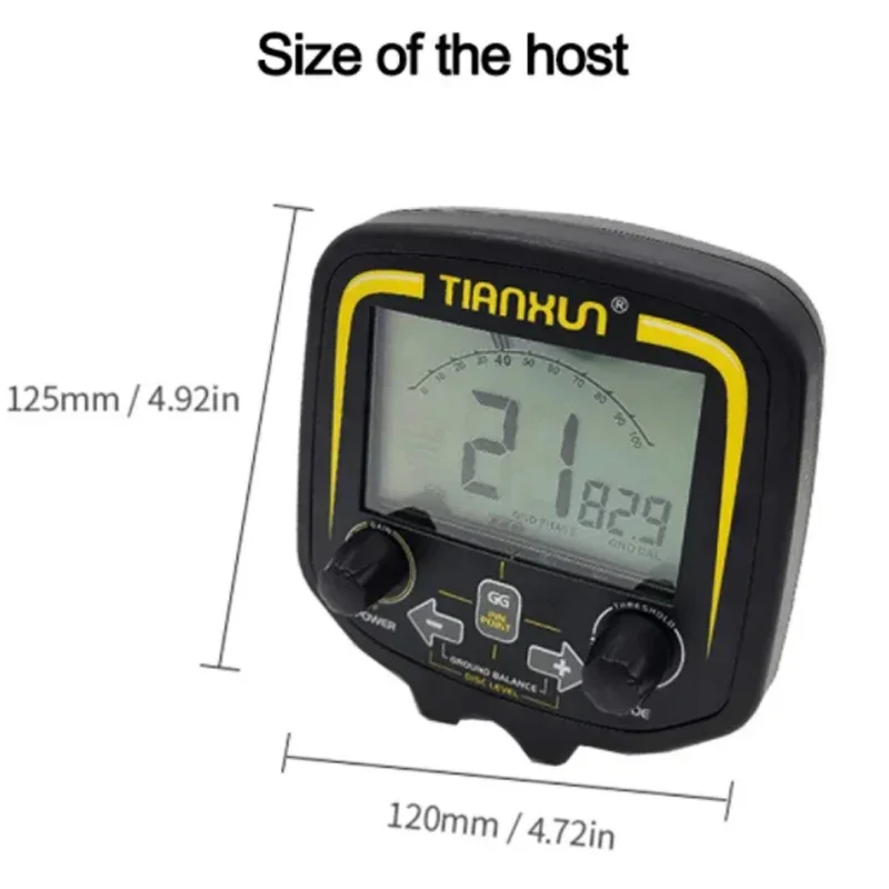 TX-850 LCD Display Control Unit for Professional Underground Metal Detector Scanner Finder Gold Digger Treasure Hunter TX850