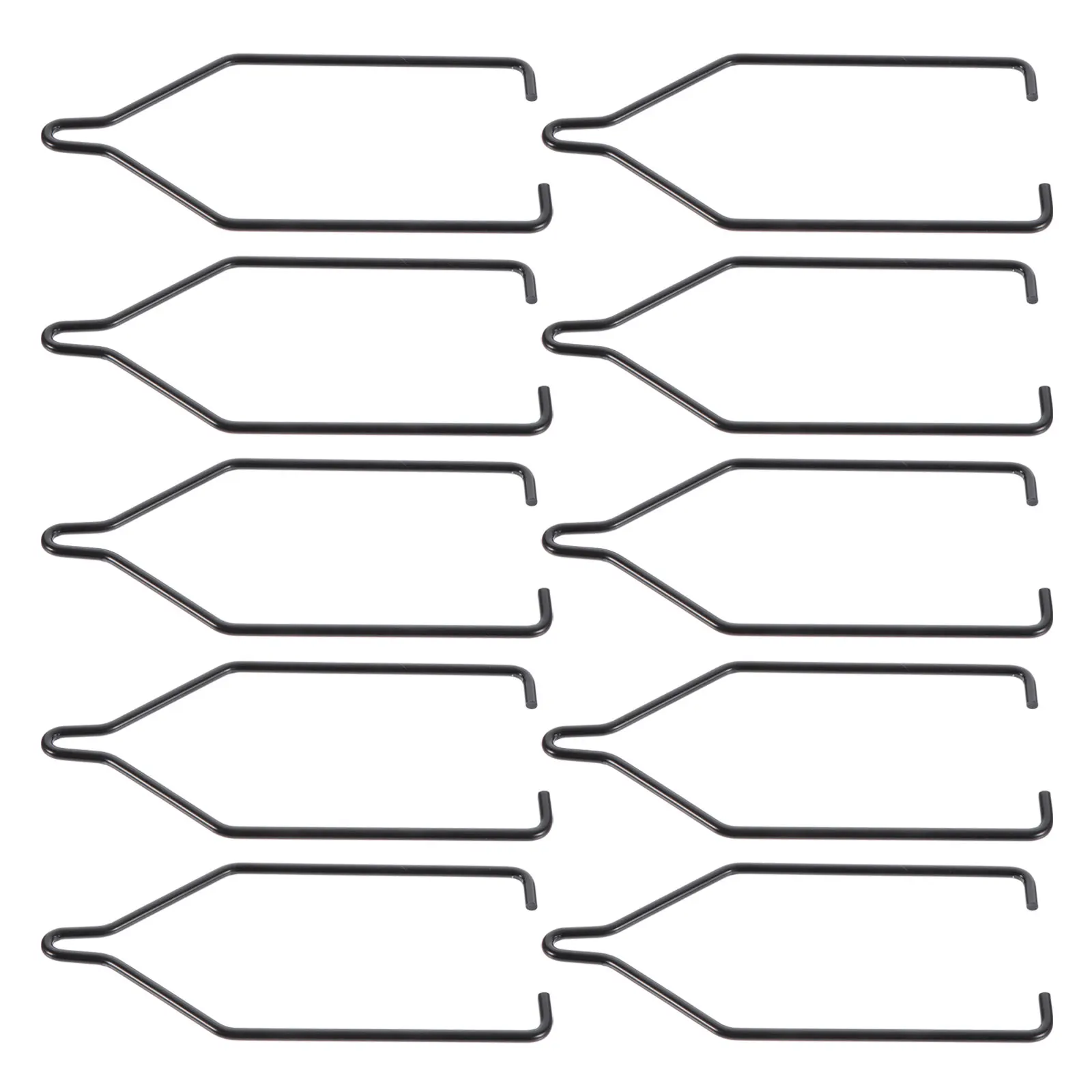 

10Pcs Reptile Lampshade Clips Iron Stable Lamp Holders for 55-85 Inch Lampshades Smooth Edge Fixing Clips Reptile Light