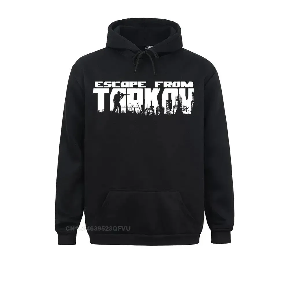 Unisex Tops Mens Extended Sweater Escape From Tarkov Camisas Shooter Survival Battle Gaming Russia Game Cotton Hoodies Harajuku