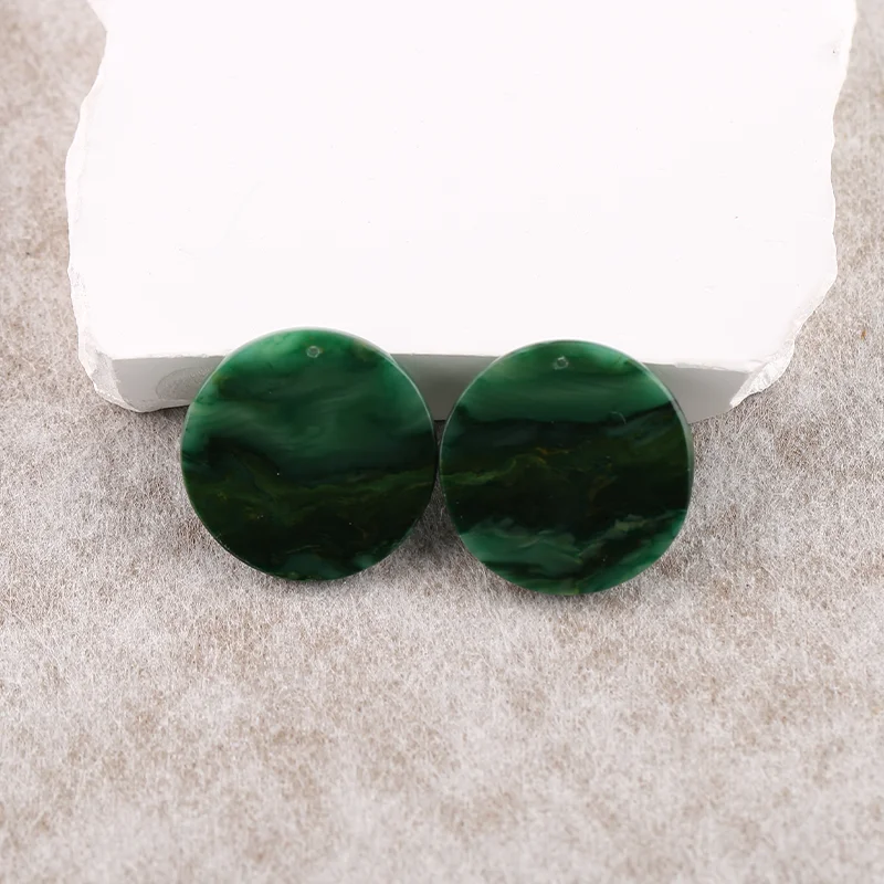 B&F African Jade Earring Beads for Jewelry Making, Handmade Natural stones beads, Stones for jewelry Making Supplies