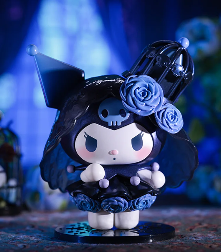 Miniso Sanrio Kuromi The Witch's Feast Series Blind Box Fashion Play Doll Hand Girl's Gift for A Blind Kulumi Box Genuine