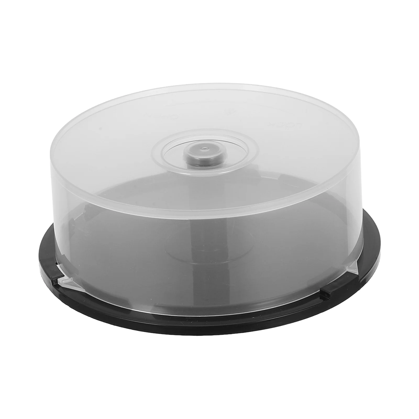 

Transparent Disc Shell Dvd Cakeboxes Holder CD Storage Bin Empty Bucket Extra Large Case