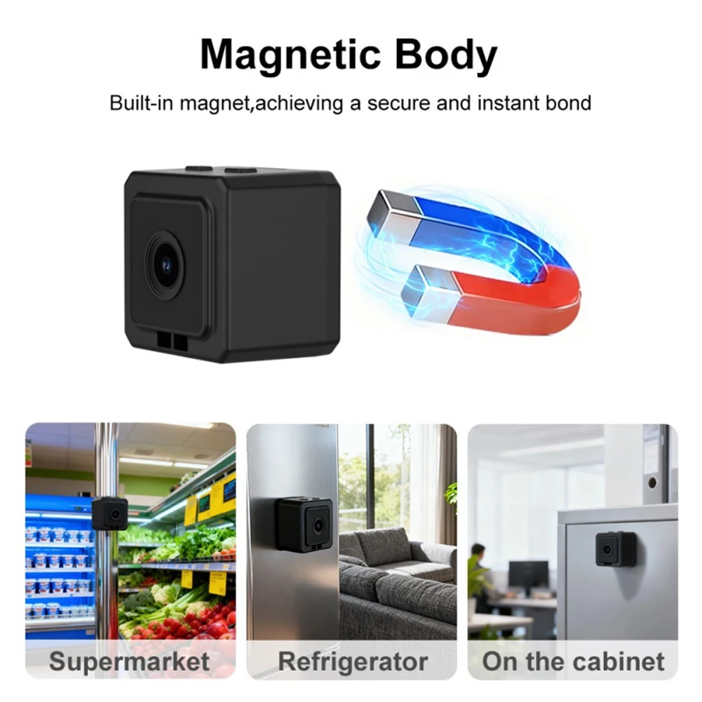 

Камера ALIM-1080P HD для ошейника питомца, Wi-Fi, беспроводная, магнитная, карманная, для собак и кошек, видеорегистратор для влогов