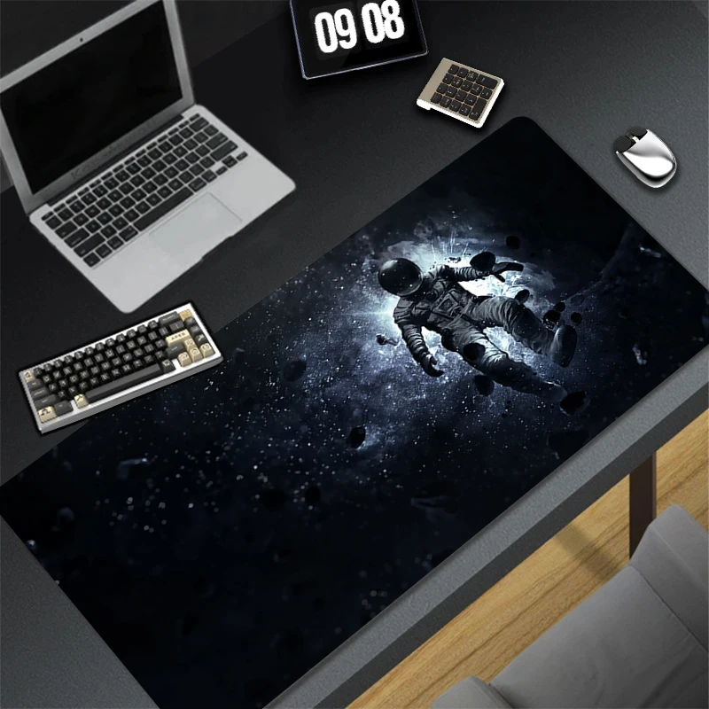 

Gaming Mouse Pad Cushions Non-slip Table Carpet Computer Outer Space Astronauts Mousepad Laptop Gamepad Desk Gadget Mouse Mat