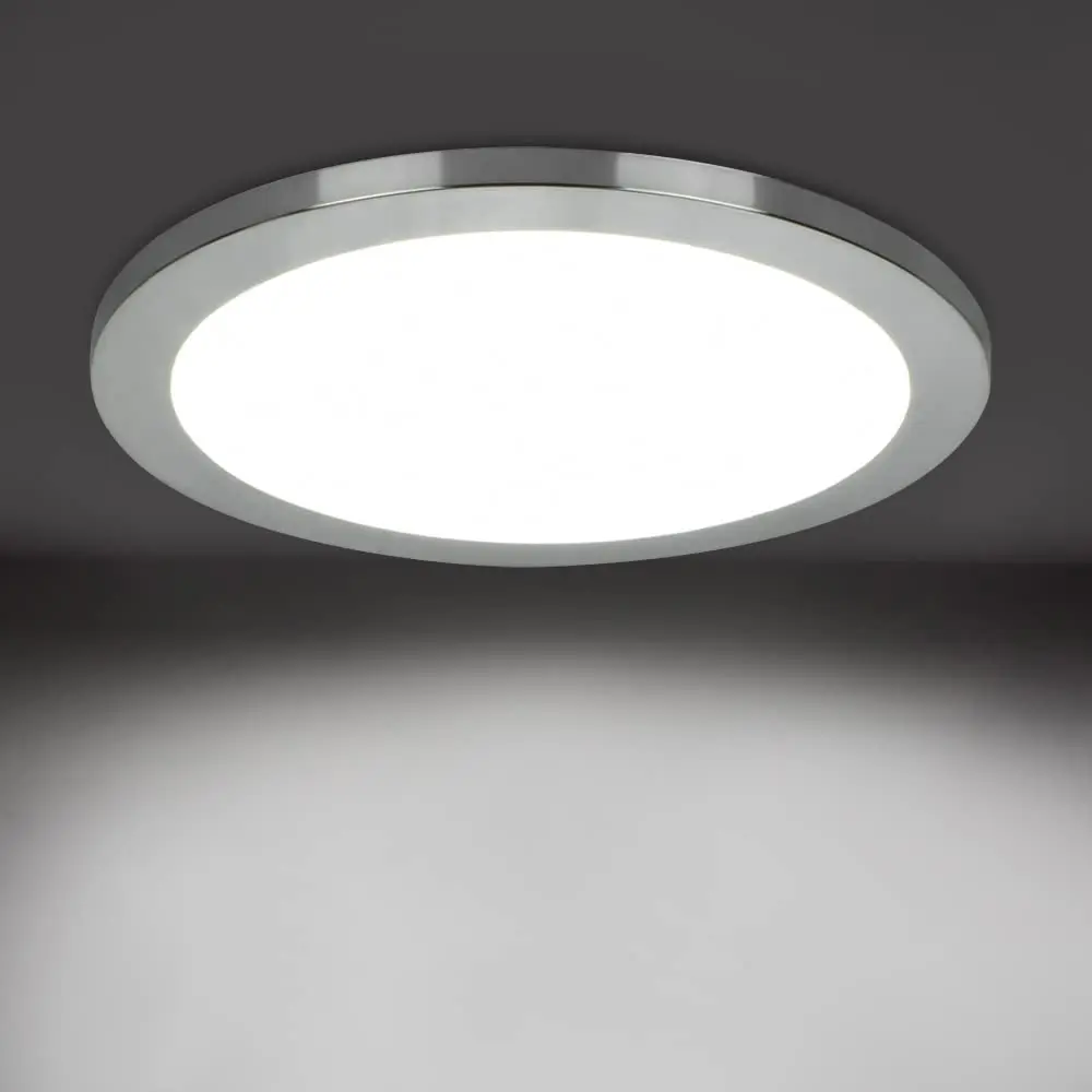 Depuley 15/24W LED Ceiling Light Ultra-Thin Round Close to Ceiling Panel Light for Bedroom Hallway Living Room