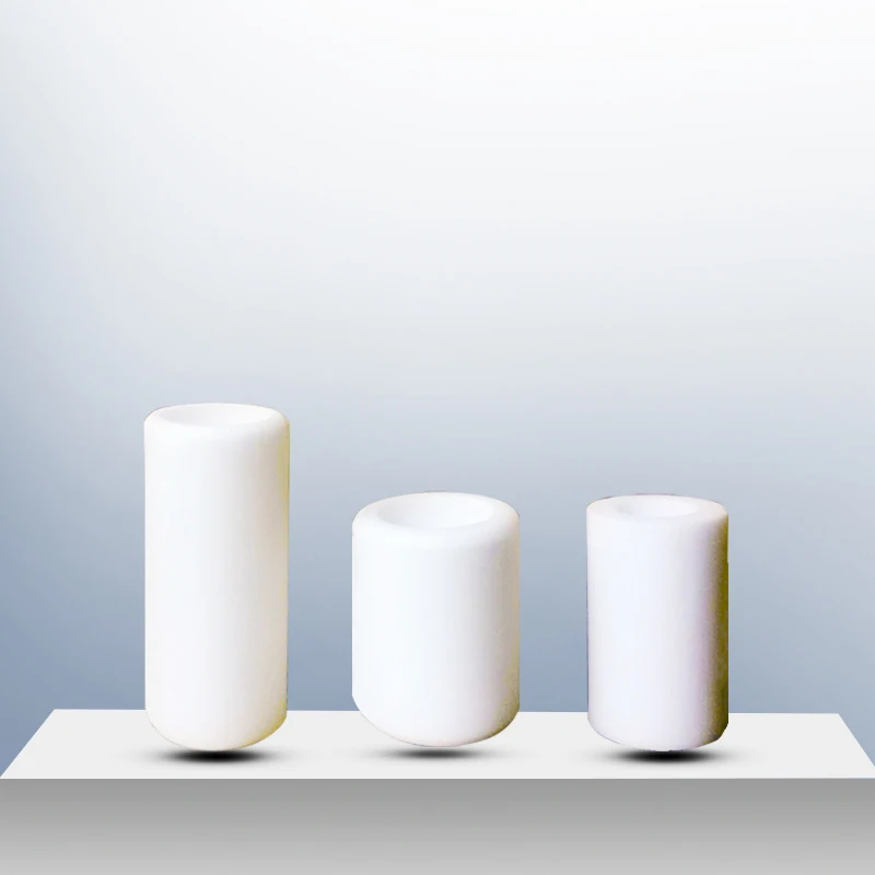 

10pcs Alumina Ceramic Tube Single Hole High Temp Insulation Resistant