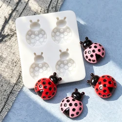 Ladybug Silicone Sugarcraft Mold Resin Tools Cupcake Baking Mould Fondant Cake Decorating Tools