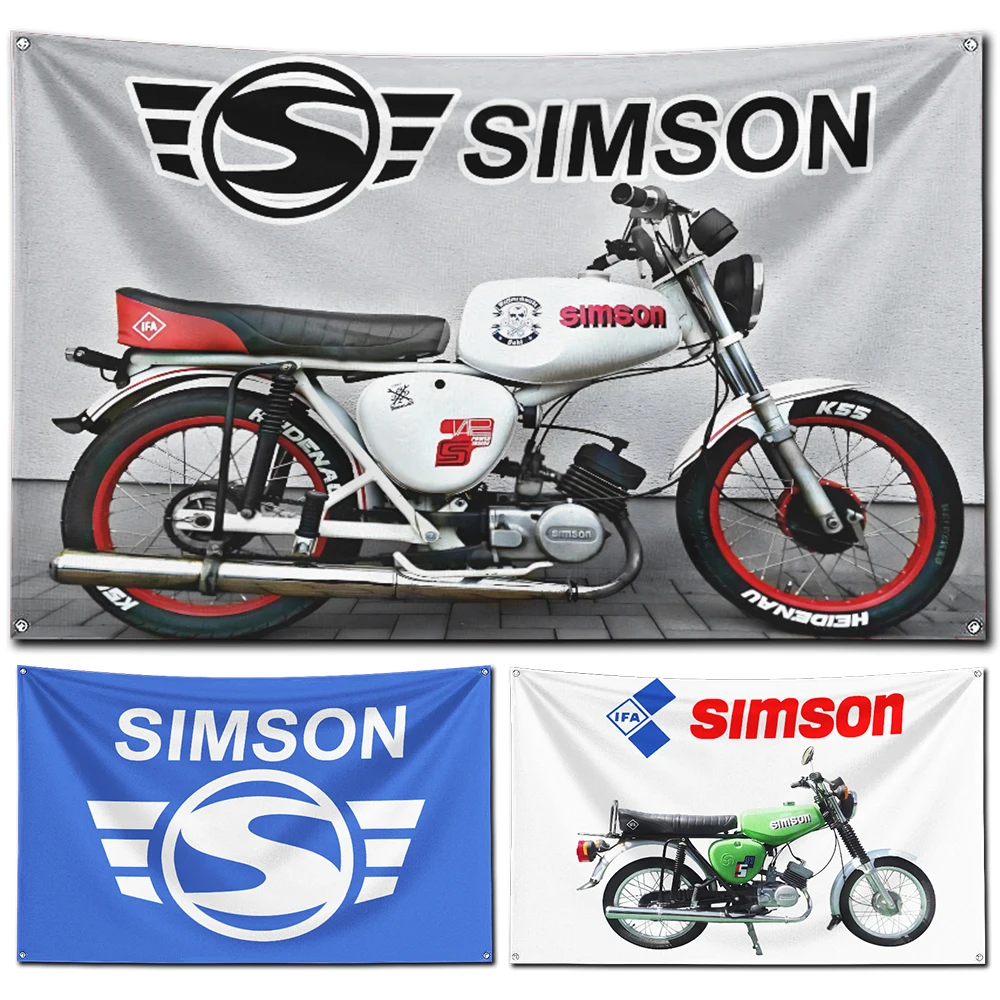 60x90cm Simsons Flag Polyester Digital Printing Banner for Garage Wall Art Out Door Decoration