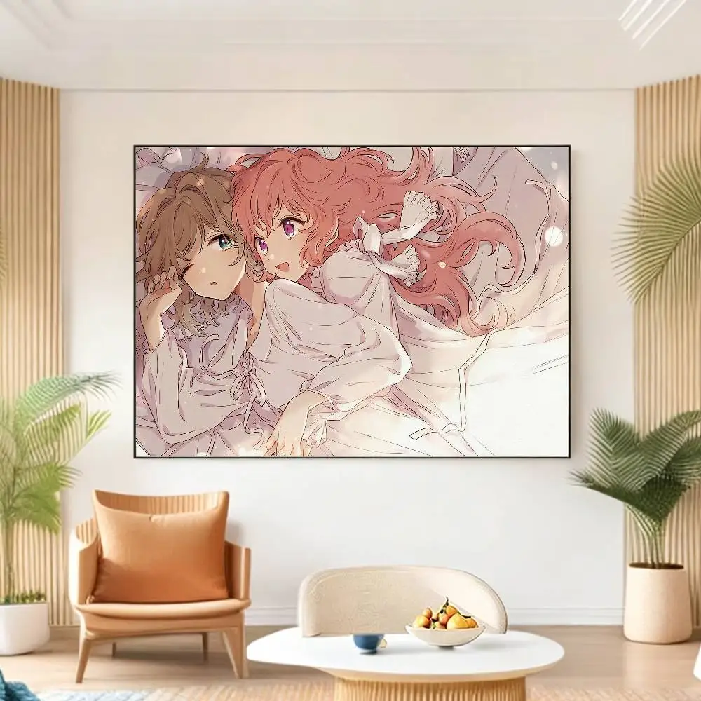 Kimishinu Sheena Totsuki Mimi Kagari Seiran Lizzy Ari Poster HD Self Adhesive Waterproof Wall Art Ideal for Home Office Dorm
