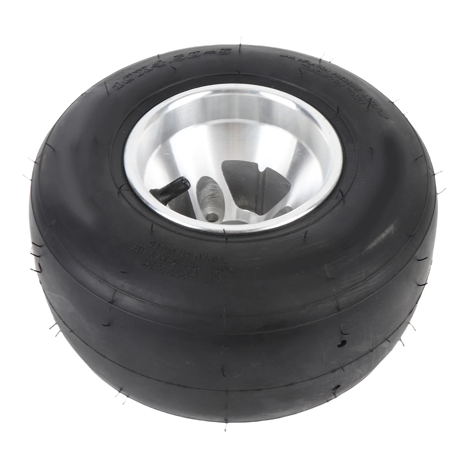 10x4.50-5 휠 타이어 펑크 방지 장기 지속 강화 트랙션 UTV 타이어 4PR 튜브리스 (고카트, 드리프트 트라이크, 잔디 깎는 기계용)