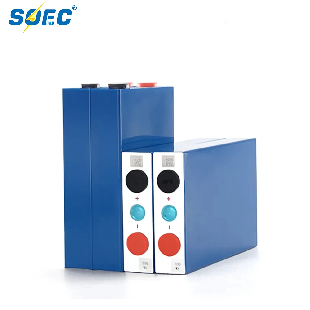 SOEC 3.2V 105Ah Lifepo4 Battery Grade A New Rechargeable Lithium Iron Phosphate Prismatic Cell 12V 24V 48V Battery Pack for ESS