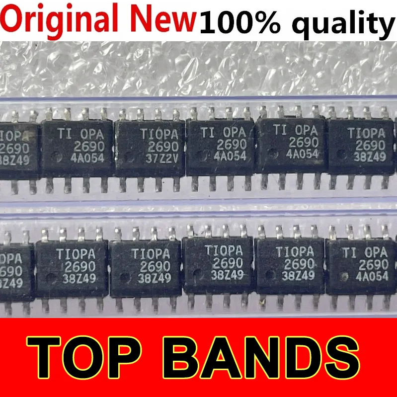 NEW Original 5pcs New original SOP-8 high speed operational amplifier IC OPA2690IDR OPA2690ID OPA2690 IC Chipset