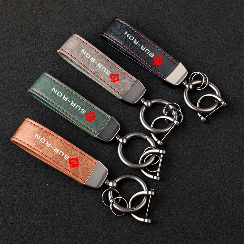 Premium material leather motorcycle key ring chain for surron sur-ron light bee lightbee x Electric Off-road Accessories