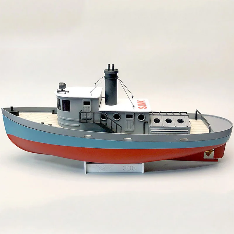 Modeling Kit 308 Jason Tugboat Assembly Model Remote Control Electric Boat Static Production Ship Model