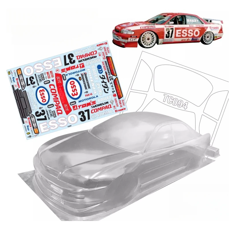 1/10 Toyta Exiv JTCC Clear body shell 190mm for 257mm Wheelbase RC Touring car Tamiya tt01 tt02 kyosho 3racing lc racing mst