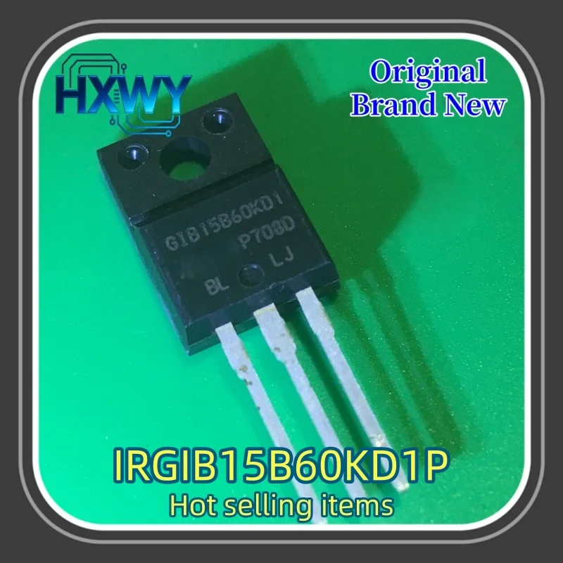 (10/50 pieces) IRGIB15B60KD1P IRGIB15B60 TO-220 IGBT tube, brand new and original.