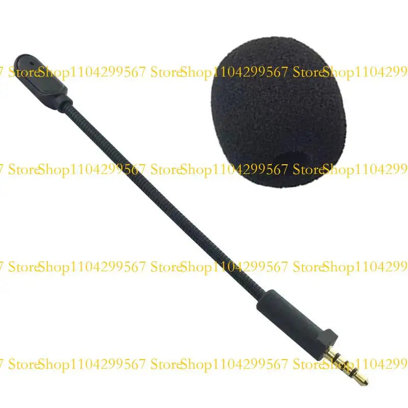 

CS1W Replacement Game Mic 3.5mm Microphones Boom only for ROG / S Headsets