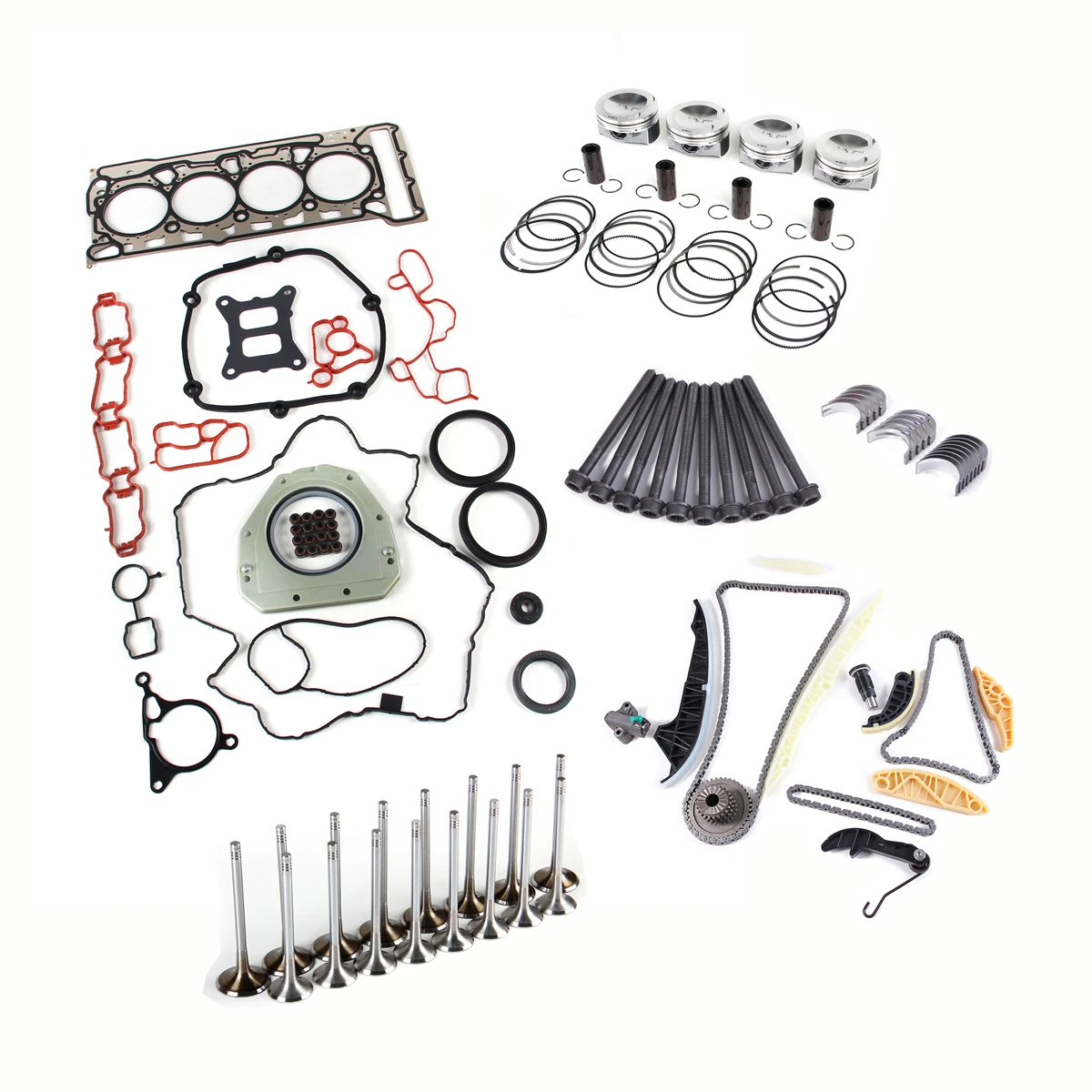 EA888 Gen3 2.0T Engine Overhaul Rebuilding Φ23MM Kit Fit For VW Atlas Golf Jetta Passat Tiguan MK2 Audi A6 A7 Q5 CPR CPL CNC