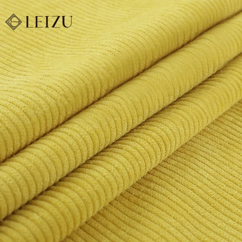 Pink Rib Corduroy Fabric Solid Color For Sewing  Shirts Hoodie Clothing Padded Corduroy Jackets Trousers Sofa Velvet Fabrics